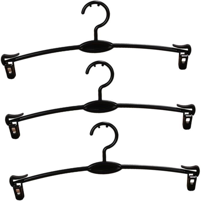Lot De 20 Cintres Enfant Avec Clips - Cintres Bébé Blanc Plastique Pour Vêtements