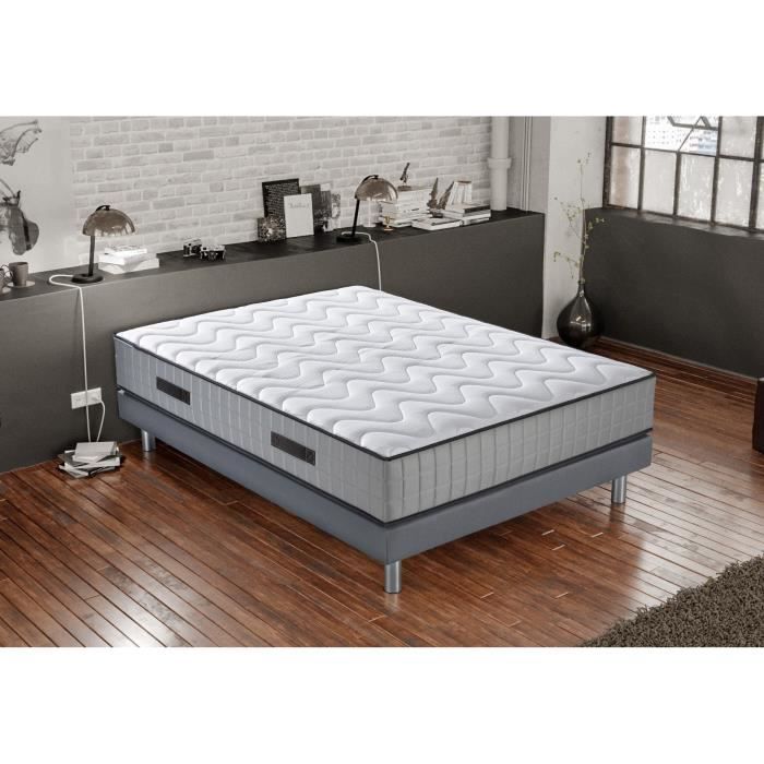 Matelas 160 x 200 cm HOTEL ROYAL - Ressorts - Ferme - 27 cm