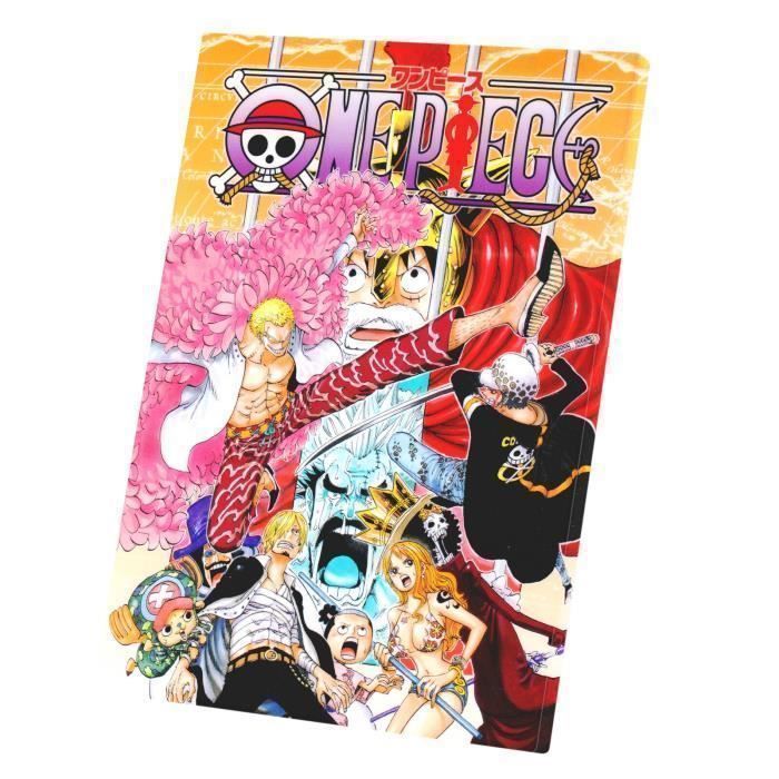 Tableau Décoratif One Piece Arc Dressrosa Dolflamingo Manga Luffy