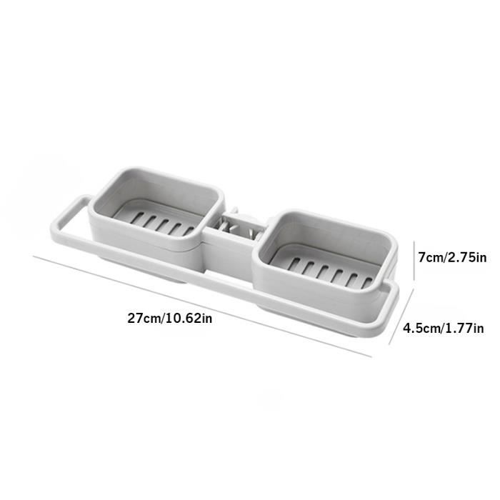 Meuble A Epices,Égouttoir Pour Savon Et éponge, 1 Pièce, Support De Salle De Bain, Rangement De