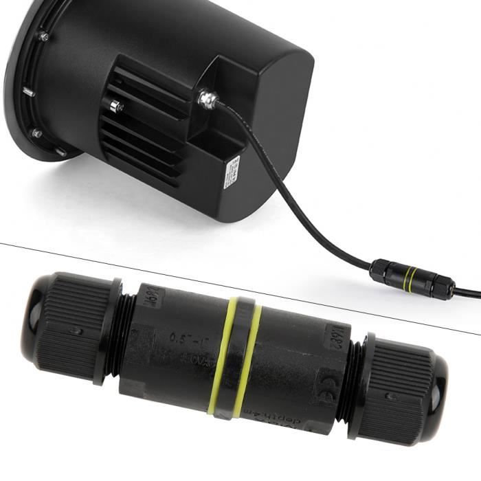 Interrupteur Câble Étanche IP68 - Bouton Bascule Avec LED Rouge Pour Usage Extérieur