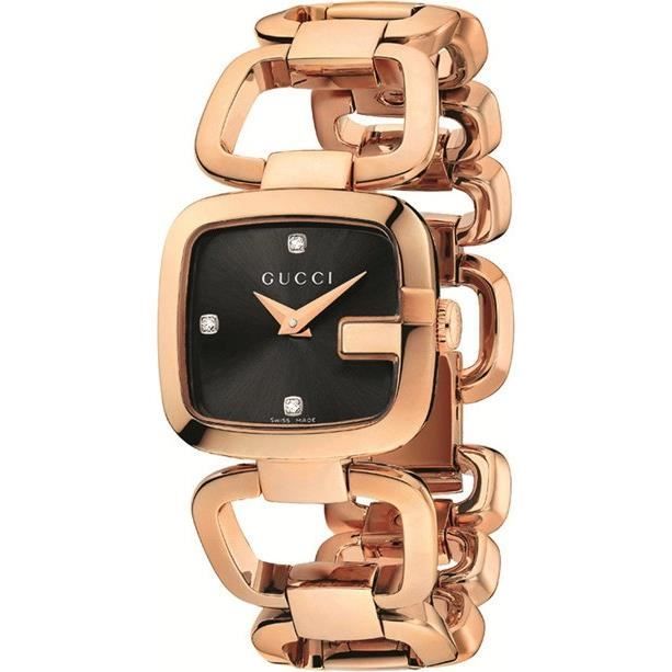 Montre Femme Gucci YA125512 Maillons carr s en Cdiscount