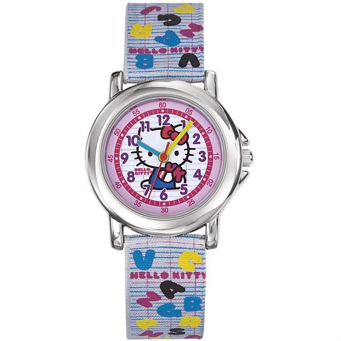 HELLO KITTY 4407201 Montre Fille Multicolore Multicolore Achat vente montre Fille Enfant Tissu Cdiscount