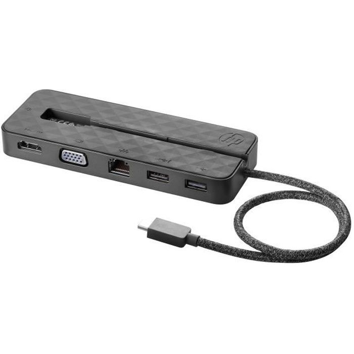 HP Station d'accueil USB-C mini Dock - USB-C - VGA, HDMI - GigE - Cdiscount  Informatique