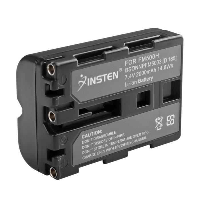 INSTEN Batterie De Remplacement De Rechange Rechargeable Lithium ion 