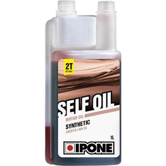 IPONE - Huile Moteur Synthétique - 2T Self Oil 1L