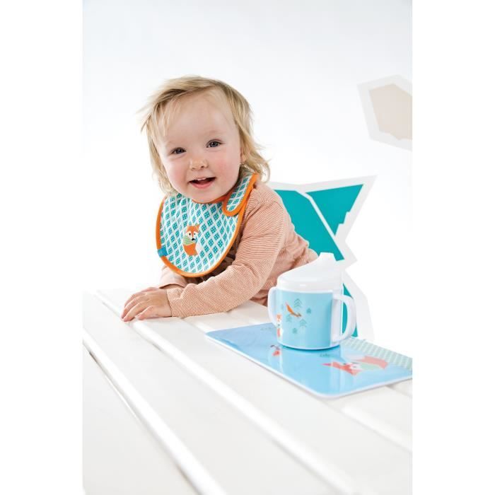 Lassig Bavoirs Petit Modele Eponge Impermeable Pour Bebe De La Naissance A 6 Mois Little Tree Renard Cdiscount Puericulture Eveil Bebe