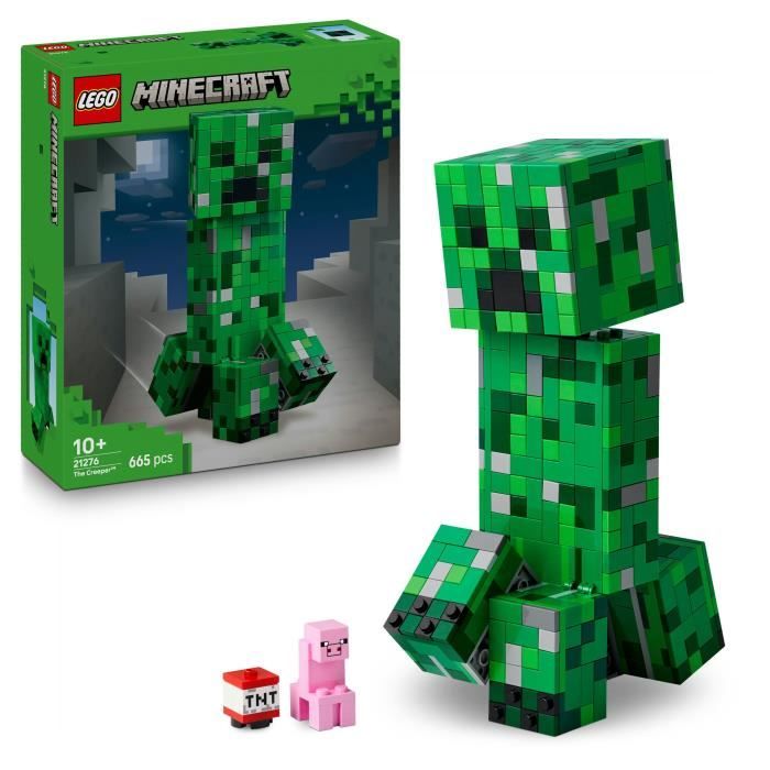 LEGO Minecraft 21276 Le Creeper - Jeu de Construction pour Garçon dès 10 Ans - Figurine LEGO Minecraft 21276 Le Creeper - Jeu de Construction pour Garçon dès 10 Ans - Figurine