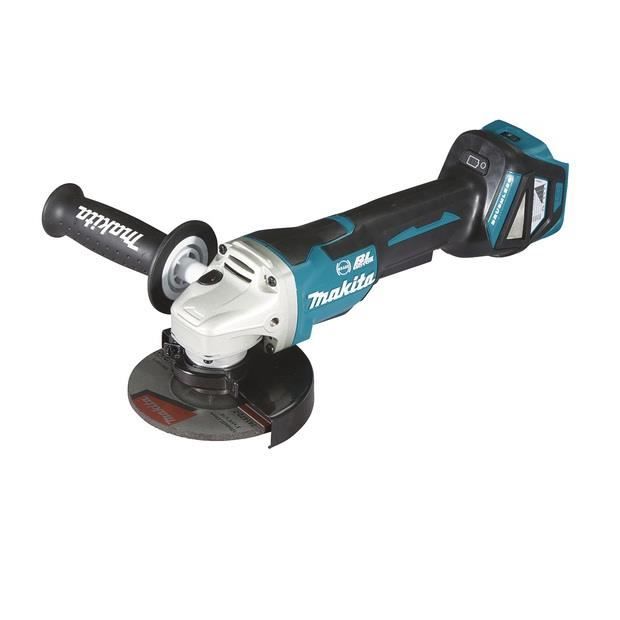 Meuleuse 125mm sur accu LXT 18V avec interrupteur de poignée + Makpac sans accus ni chargeur DGA518ZJU - vue 2