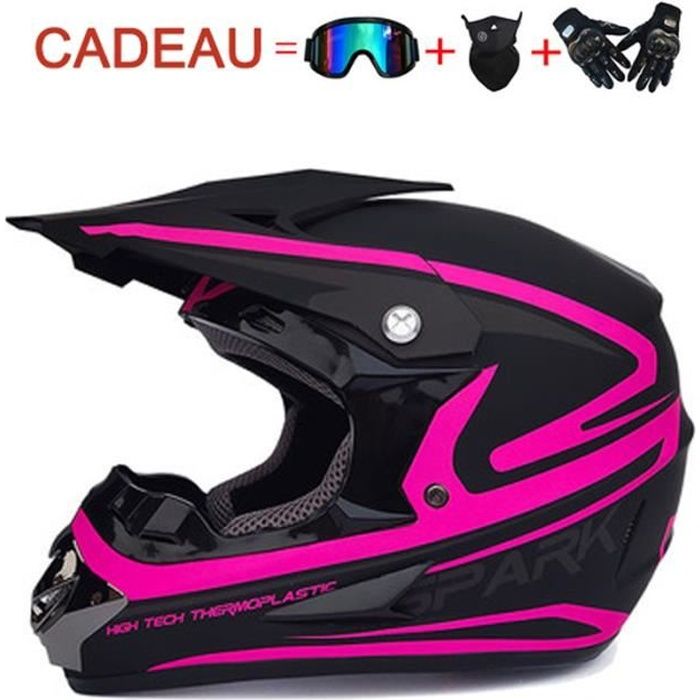 casque moto cross homologué
