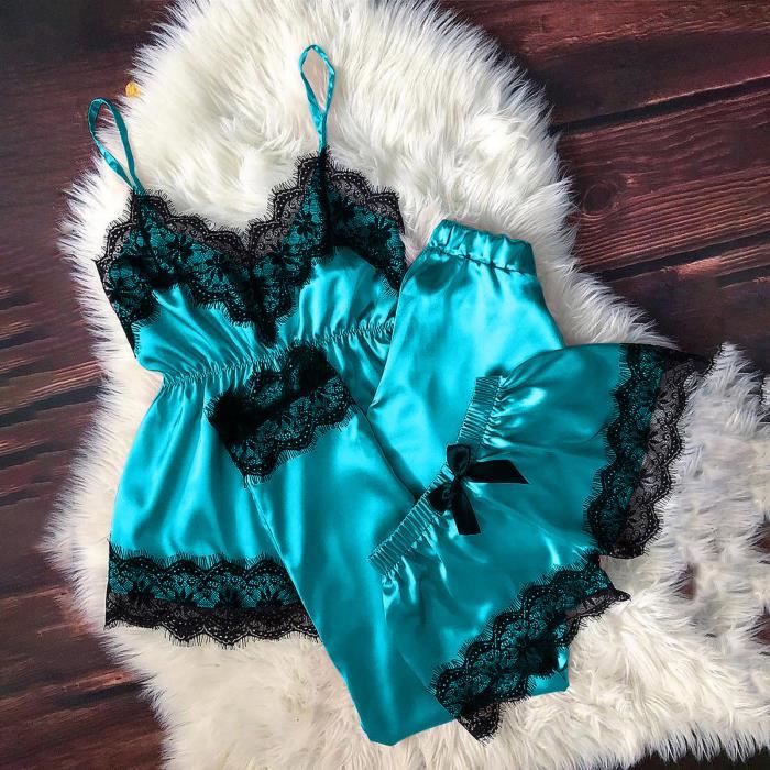 Ensemble Lingerie Sexy Sein Nu Et String Ouvert - Tenue Coquine Pour Couple