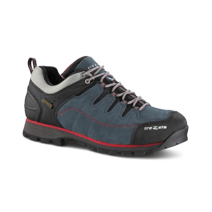 Chaussures de marche de randonnée Trezeta hurricaine evo low WP - bleu/rouge