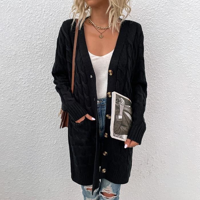 Gilet Noir Femme Kanabeach Nuku - Taille 38 - Coton - Neuf Avec étiquettes (valeur 59€)