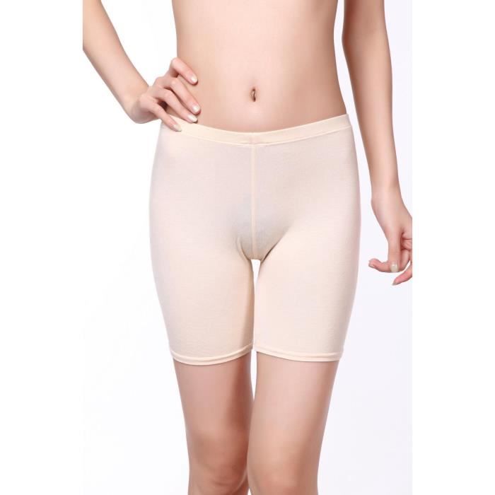 Shorty Femme Anti Frottement Cuisse Niwicee - Short Sécurité Invisible Sans Couture