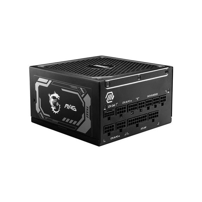 Alimentation PC modulaire Alimentation MSI MAG A1000GL PCIE5 1000W 80 PLUS Gold noir