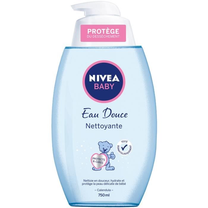 Nivea Baby Eau Douce Nettoyante 750 Ml Cdiscount Au Quotidien