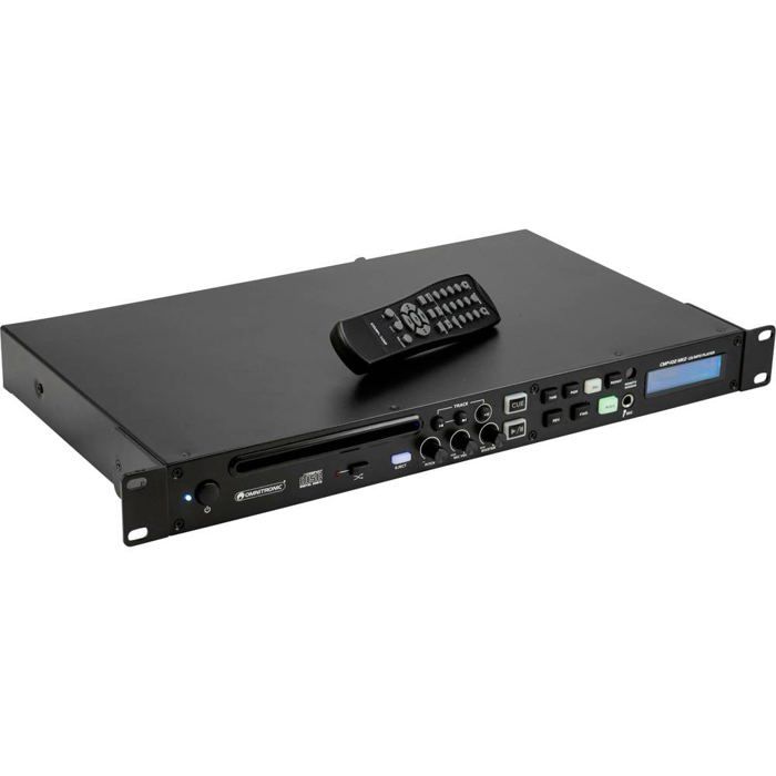 Lecteur CD/MP3 - Omnitronic - CMP-102 MK2 - Noir - Intérieur - Electrique
