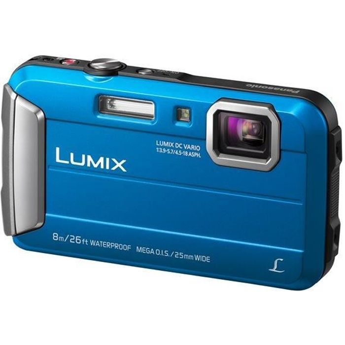 PANASONIC Lumix DMC-FT30 - bleu