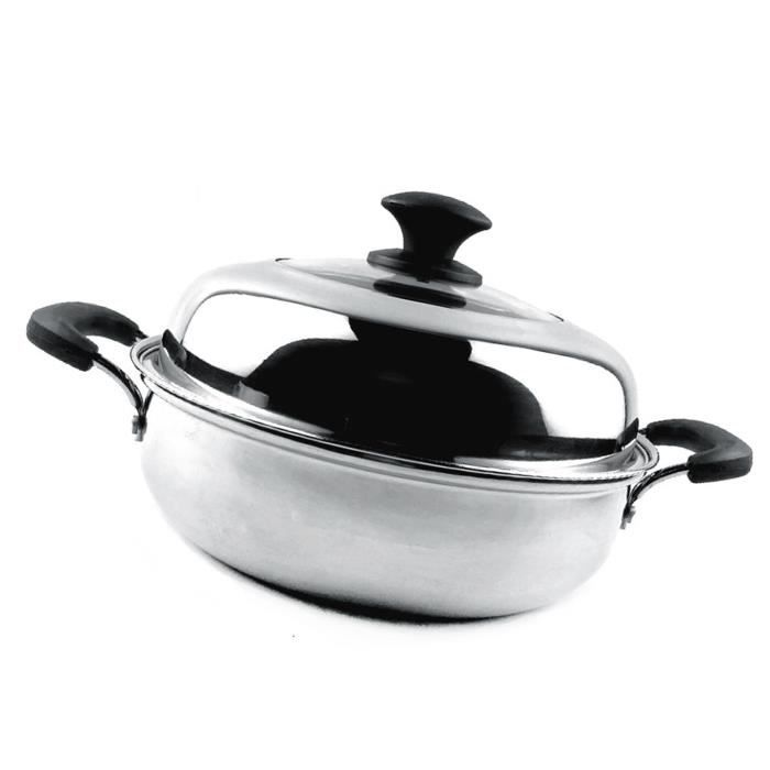 Marmite à Friteuse Japonaise Hoseten - Acier Inoxydable Vert Profond - NEUVE