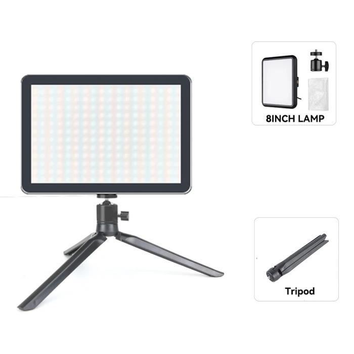 éclairage Photo Studio Led Lampe De Remplissage LED 30W 416 LEDs – éclairage Studio Professionnel Pour Photo Et Vidéo Lampe Pour Streaming Et Youtube