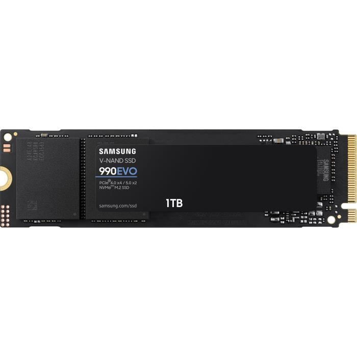 SAMSUNG - 990 EVO - SSD Interne - 1 To - PCIe® 4.0 x4
