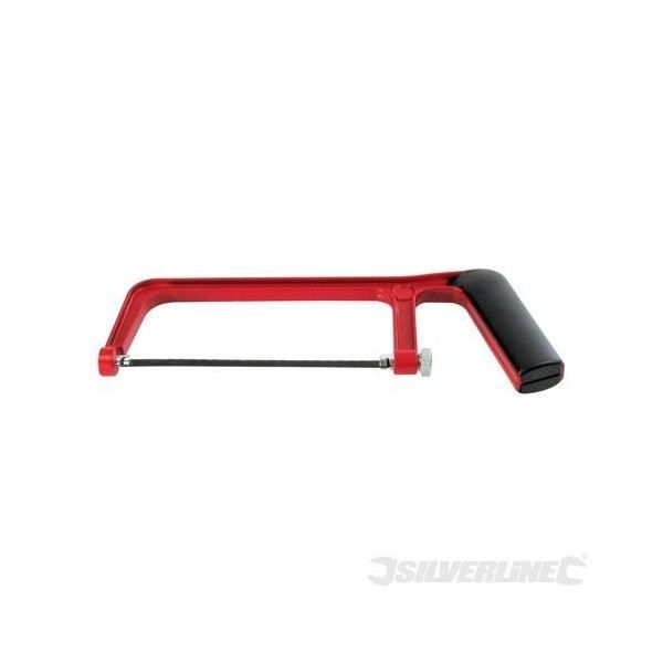 Scie à métaux - SILVERLINE Junior - Cadre en aluminium - Lame incluse