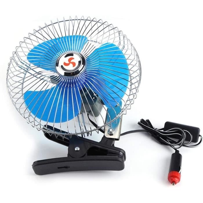 Ventilateur Clip USB Oscillant Tente De Culture - Moteur EC Silencieux, Vitesse Variable, 1,8 M Câble - Idéal Grow Tent