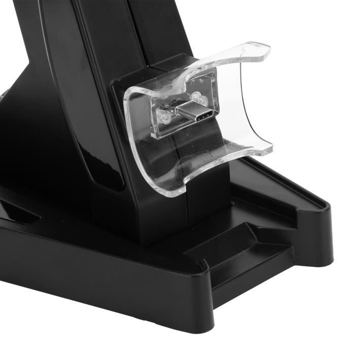 Chargeur de manette de jeu ps5, support de charge à double contrôleur