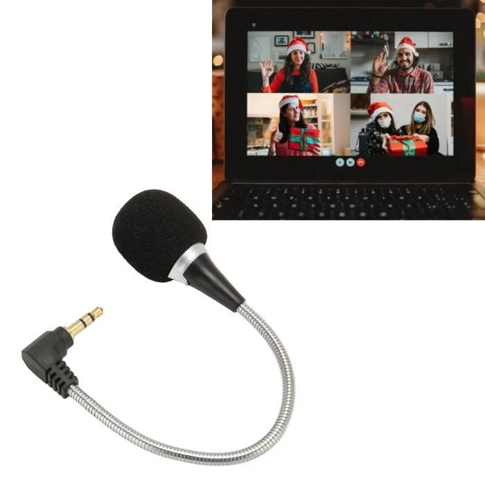BOYA Micro XLR à Col De Cygne BY-GM18CB Avec Base Et LED - Microphone Pour Réunions Et Visioconférences