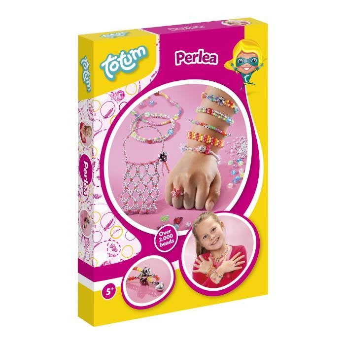 TOTUM Kit créatif Perlea Créations en perles Cdiscount BeauxArts et