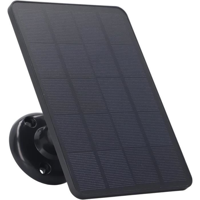 virtavo Panneau Solaire pour Caméra Surveillance WiFi Extérieure sans Fil avec Batterie - Charge
