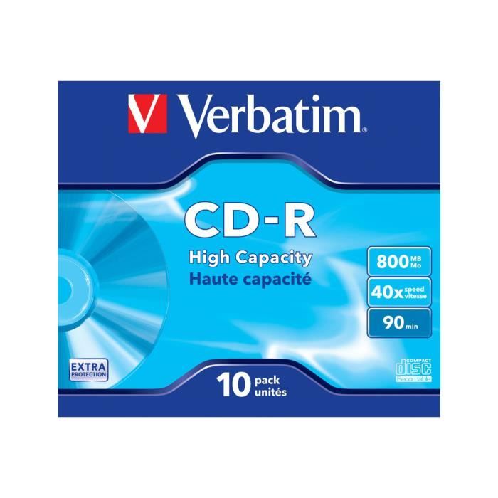Verbatim CD R 800 0 78 GB - vue 4
