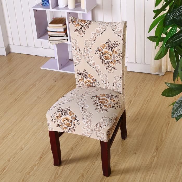 Housse De Chaise Élastique Imperméable - Polyester, Anti-Fuites, Design Profilé - Pour Maison/Bureau