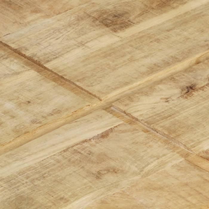 Table basse - VIDAXL - 323592 - Bois de manguier massif - 80x80x28 cm - Style contemporain