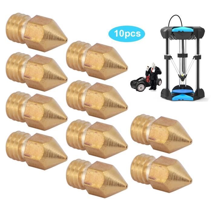 KIT DE 20 Buses Barss Pour 2, Imprimante 3D, 8 PièCes De 0,4 Mm Et 3