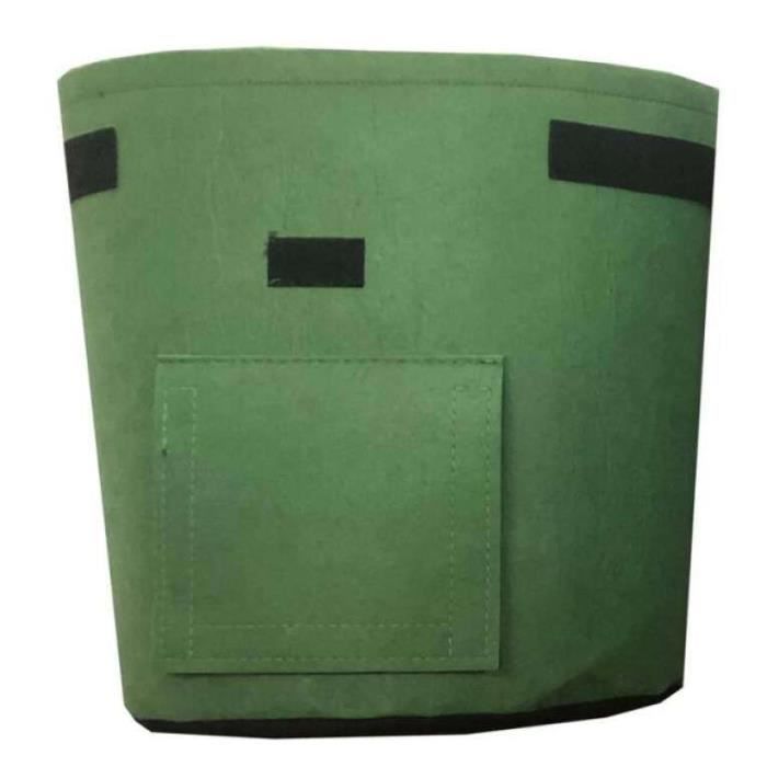 Sacs De Culture Feutre 3 Tailles – Lot De 3 (3, 5, 7 Gallons) Pour Balcon, Jardin, Plantes
