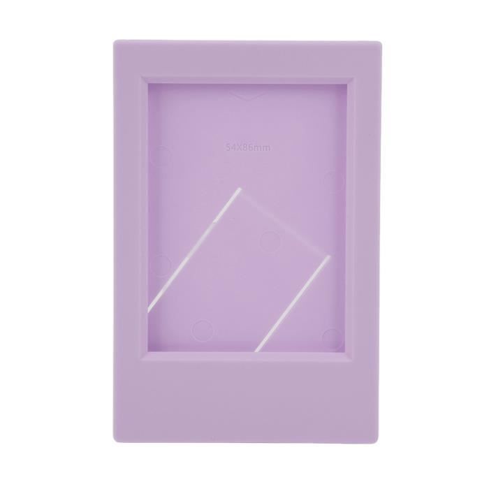 Zerone cadre photo sur pied Cadre Photo en Plastique Rectangle Bureau