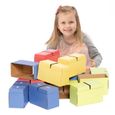 200XXL color blocs de construction géants GIGI Bloks, blocs Jumbo pour enfants, Grandes briques empilables pour constructions réelle-1