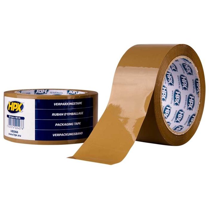 Lot De 3 Rubans Adhésifs D'Emballage UHU Rollafix Brun 66m X 50mm