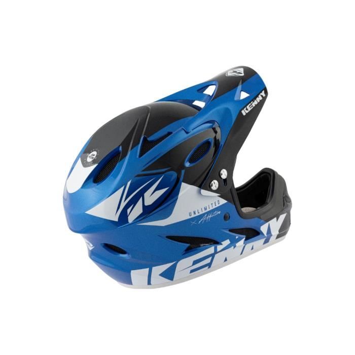 Casque VTT KENNY Down Hill 2022 Graphic Bleu XS Polycarbonate Adulte Homologue CE Cdiscount Sport