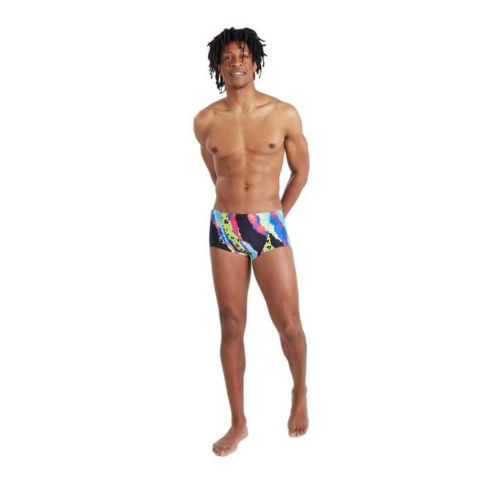 Man in pink speedo store