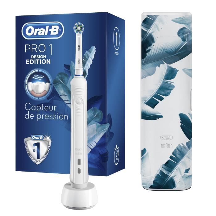 Brosse à Dents électrique Oral-B Pro 1 700 - 3 Vitesses, Pression Contrôle, Neuve