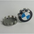 4x68mm BMW Hubcaps logo Centre de la roue de Logo Bleu et drapeau blanc Series 1 3 5 7 M Z X Stud Jantes Alliage-2