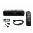 Kit TNT HD - Décodeur terrestre TNT DVB-T2 H.265 - USB / HDMI / Péritel + Mini antenne HDTV HD-935T (fonction sonnette)-2
