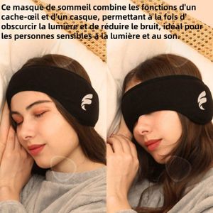 Bandeau Anti-bruit Pour Dormir – En Coton Respirant – Taille Réglable – Réduction Du Bruit Pour Un Sommeil Paisible – Unisexe Homme/femme