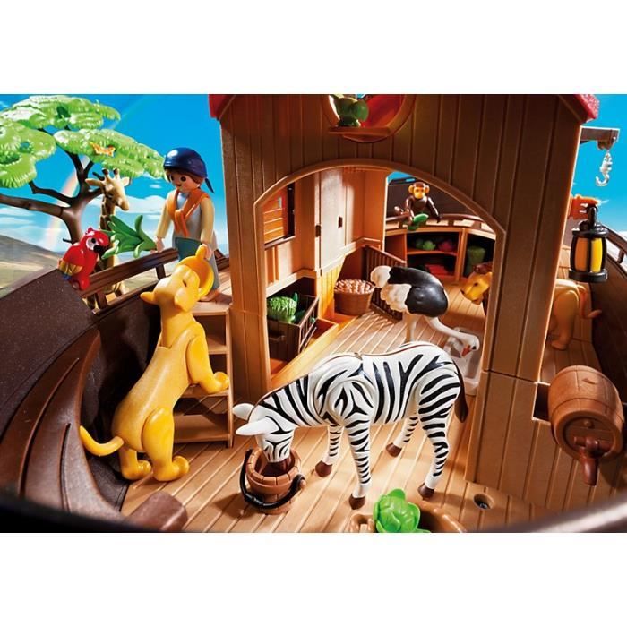 PLAYMOBIL - Arche de Noé avec Animaux de la Savane - Wild Life - 5276 -  Cdiscount Jeux - Jouets