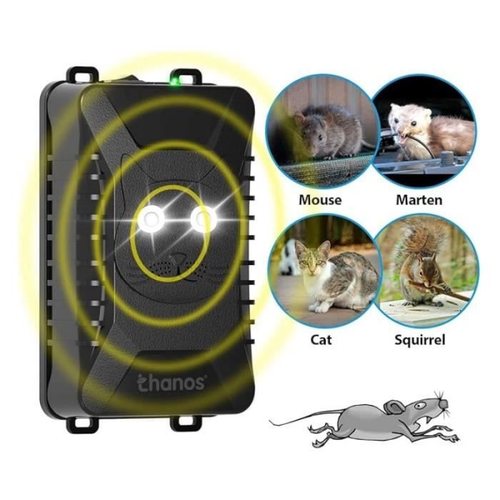 Répulsif Ultrason Anti Rongeur pour Voiture,3 Modes d'alimentation ...