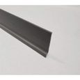 Plinthe souple en PVC grande qualité de MadeInNature®, hauteur 70 mm, longueur (10ml, Gris foncé) -3