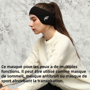 Cache-oreilles Insonorisant En Coton Doux Pour Dormir, étudier, Travailler, Faire La Sieste, Voyager(Beige