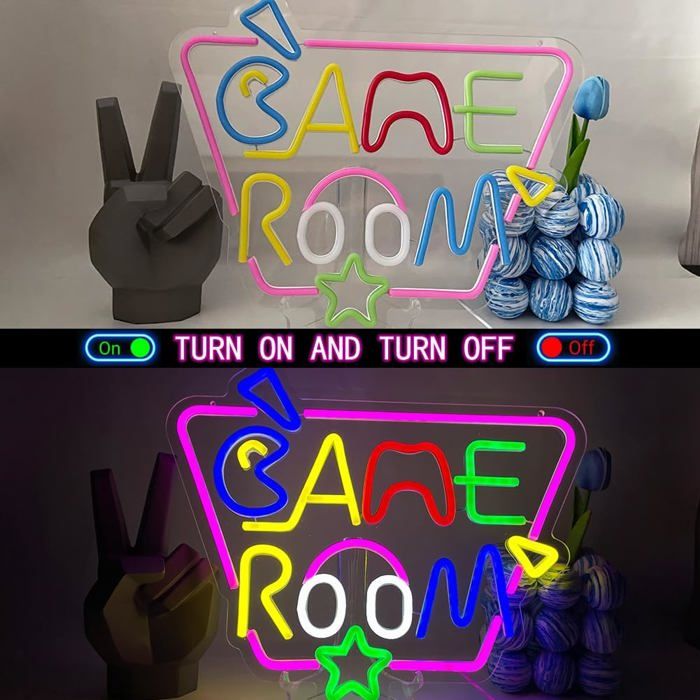 Boîte Lumineuse Décorative Avec Logo Game Boy – Néon, Sans Marque